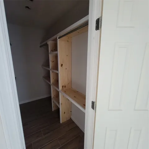 a view of walk in closet