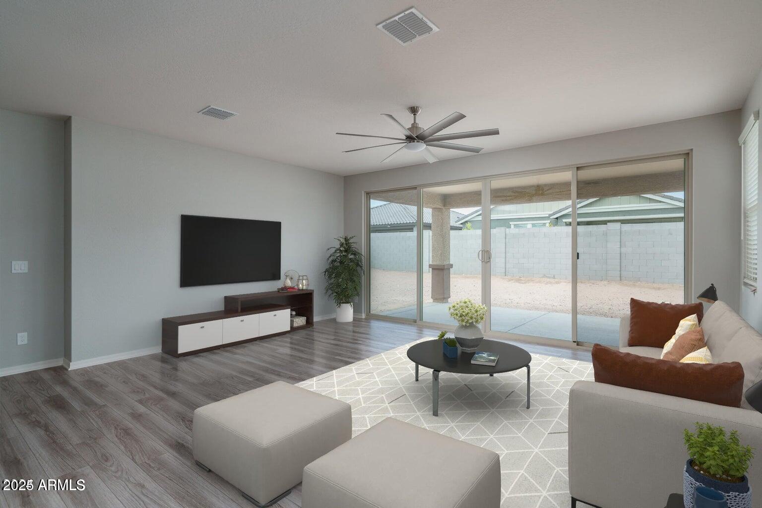 16172 West Alameda Road Surprise, AZ 85387 - Photo 5 of 53 a living room with furniture and a large window