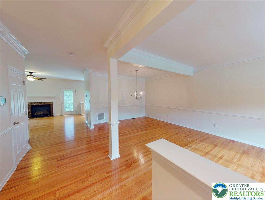 1824 Big Ridge Drive East Stroudsburg, PA 18302 - Photo 15 of 46 a view of empty room with wooden floor