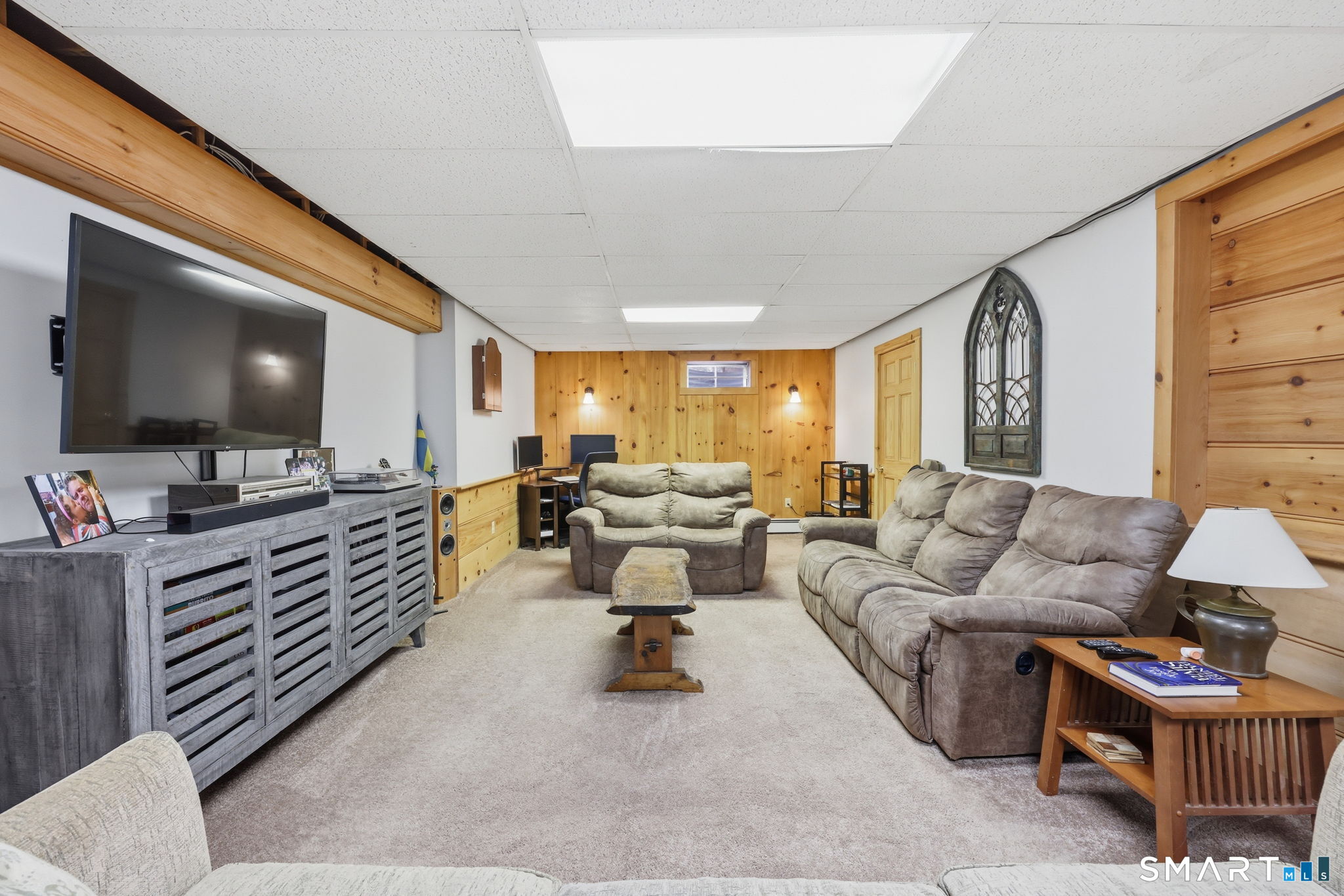 64 Tolland Farms Road Tolland, CT 06084 - Photo 23 of 33 Lower Level Rec Room