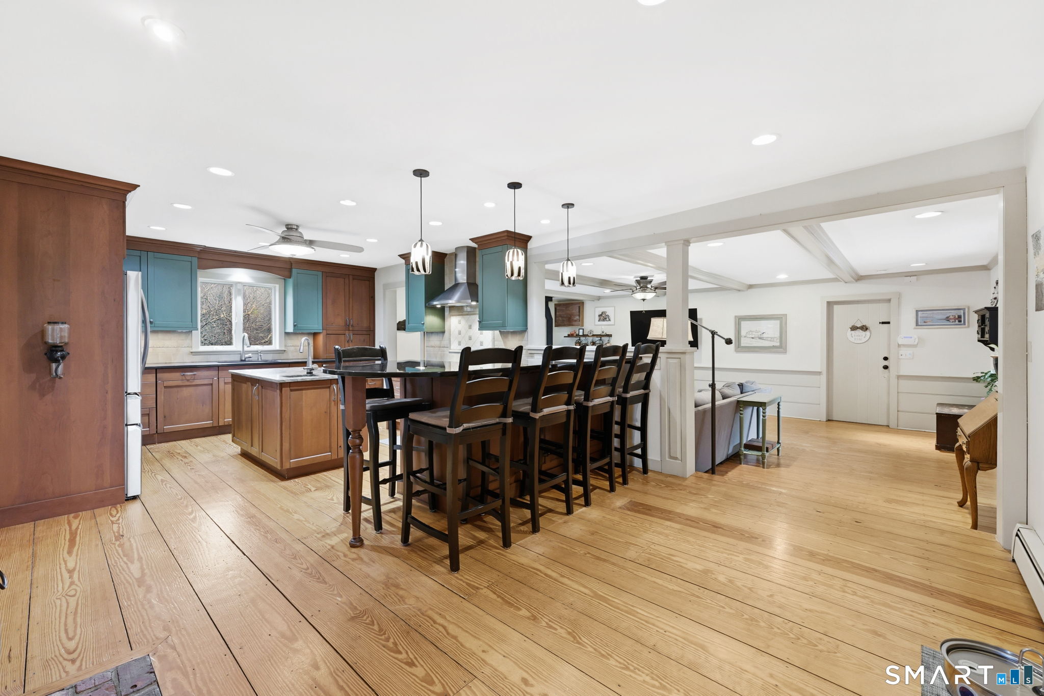 64 Tolland Farms Road Tolland, CT 06084 - Photo 6 of 33 Kitchen Overlooking Family Room
