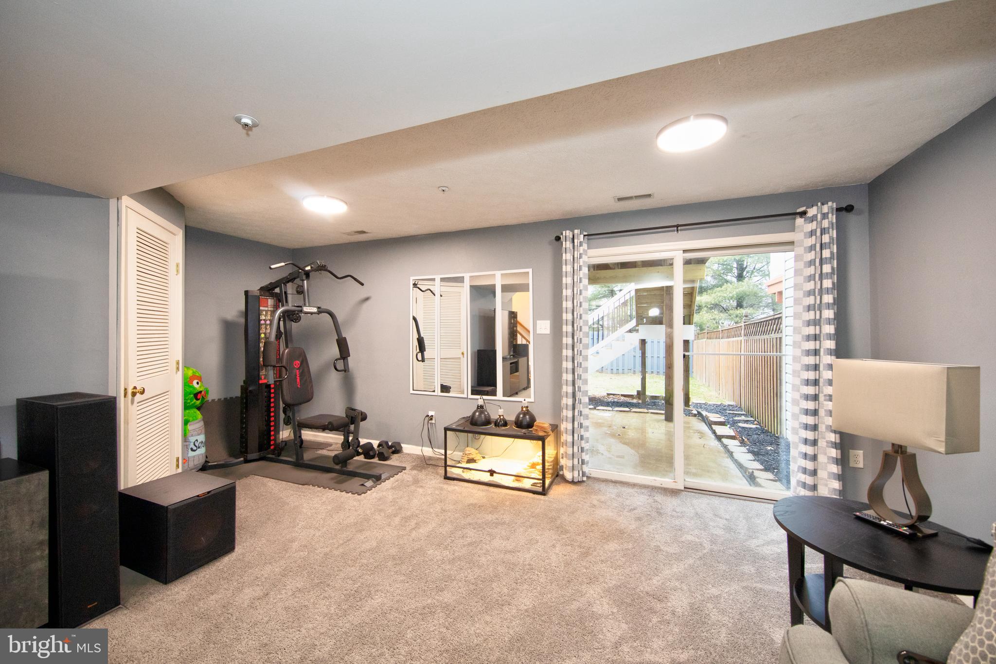 242 Point To Point Square Bel Air, MD 21015 - Photo 20 of 26 Family Rm w/Slider Leading to Concrete Patio