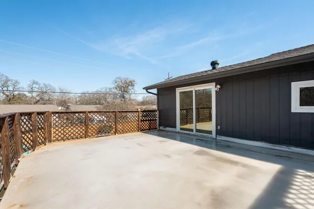 a view of a house with a outdoor space