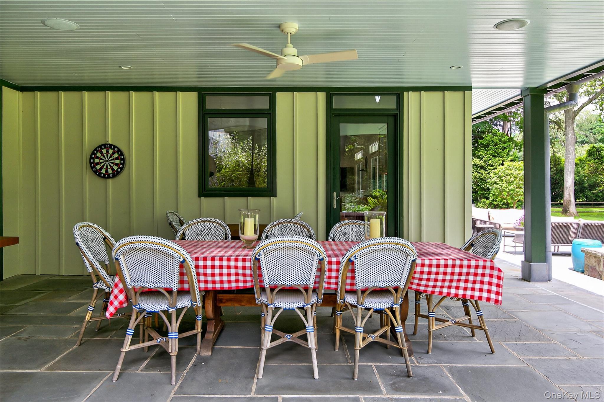 343 Chicken Valley Road Glen Head, NY 11545 - Photo 33 of 49 a view of a dining room with furniture window and outside view