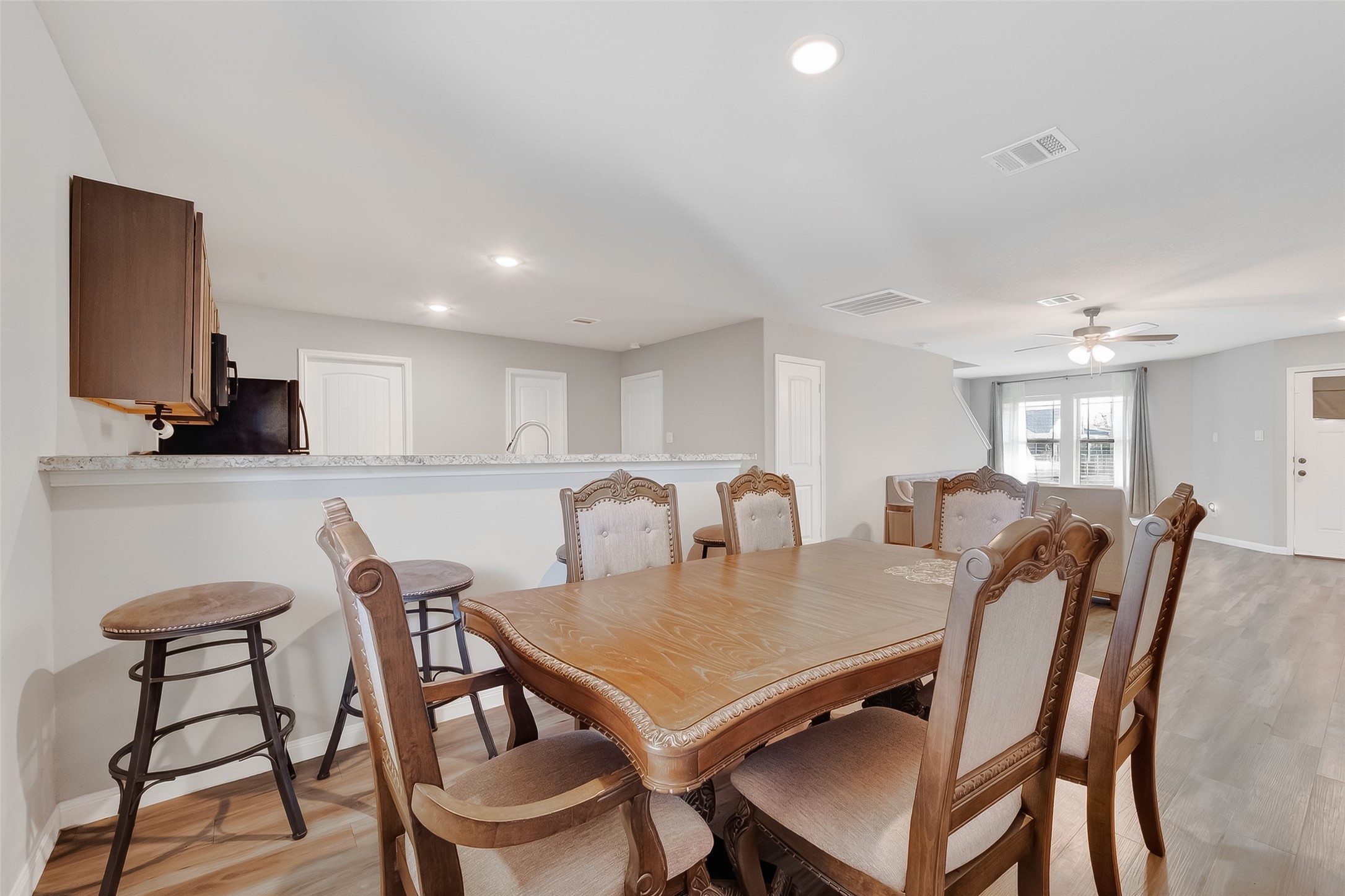 2516 Boss Street La Marque, TX 77568 - Photo 12 of 46 a view of a dining room with furniture