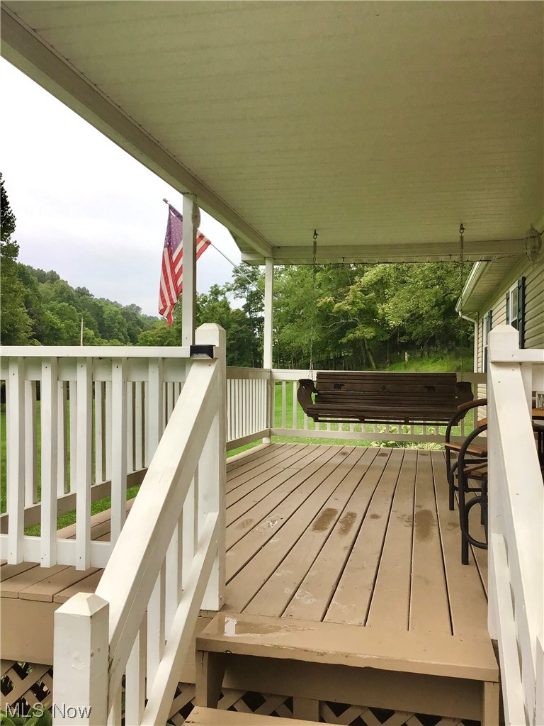 775 Millstream Valley Road Ravenswood, WV 26164 - Photo 7 of 26 View of deck