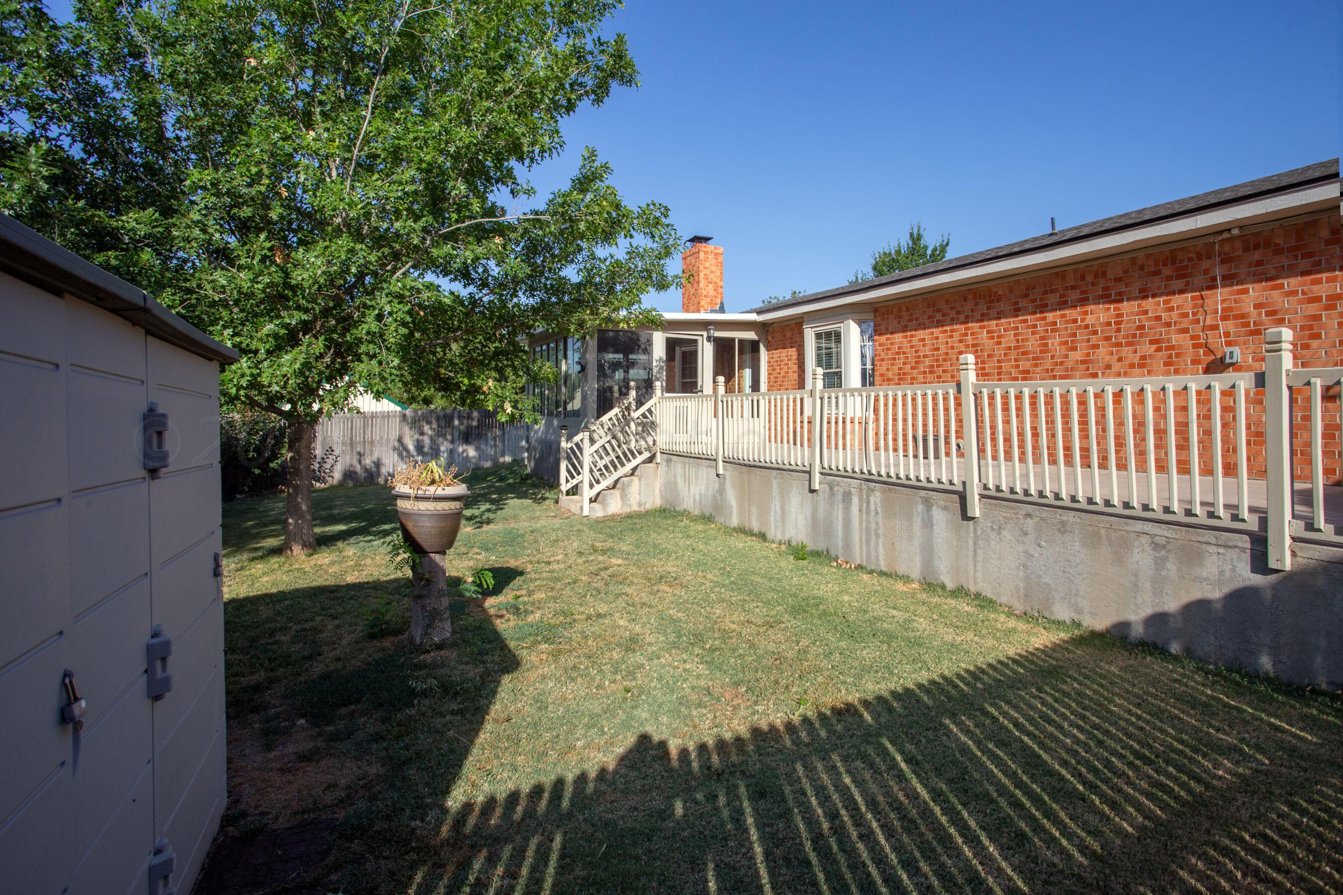 2905 Salem Drive Amarillo, TX 79110 - Photo 29 of 29 a view of a house with a yard