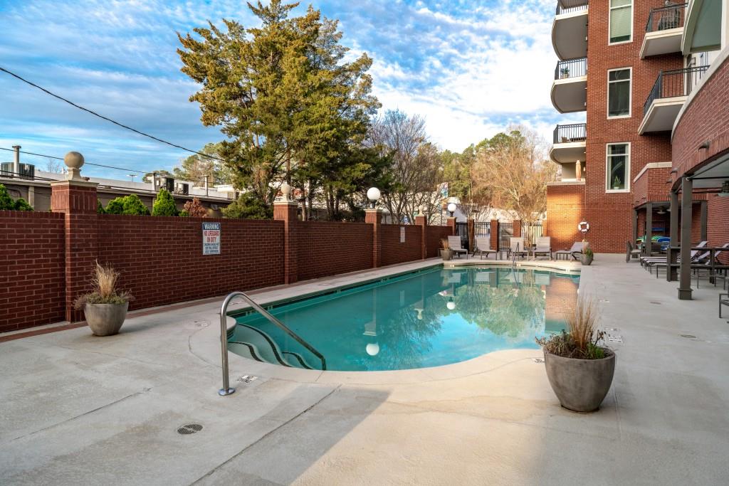 3820 Roswell Road Northeast, Unit 705 Atlanta, GA 30342 - Photo 9 of 62 a view of outdoor space yard deck and patio