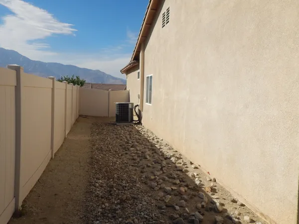 a view of a porch