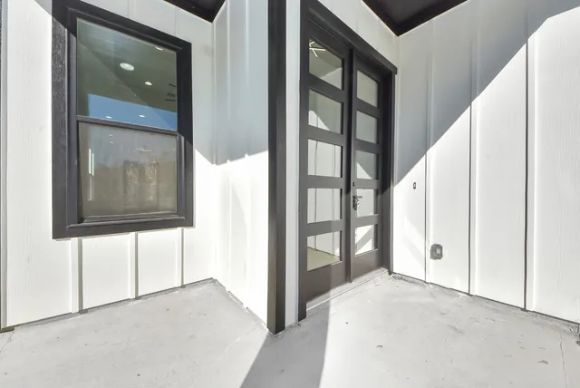 a view of an entryway