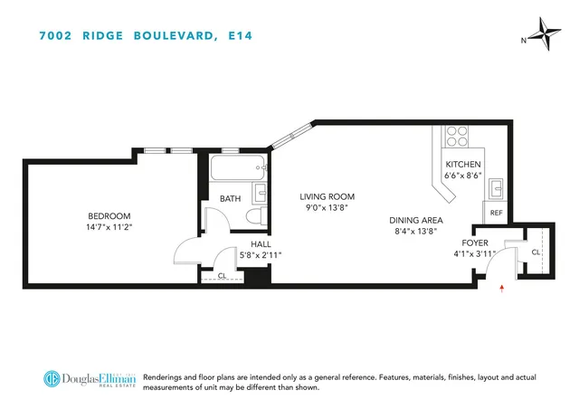 $249,000 | 7002 Ridge Boulevard, Unit E14 | Bay Ridge