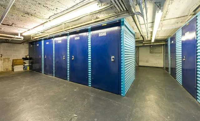 a view of a pathway of a building