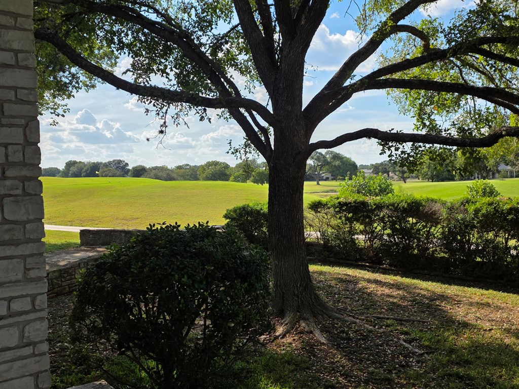 2212 Rock Creek Drive Kerrville, TX 78028 - Photo 32 of 36 a view of a yard with an outdoor space