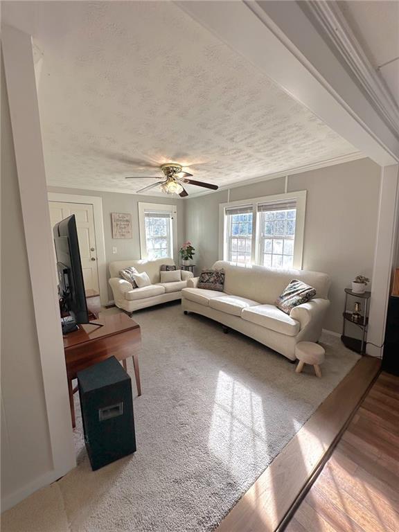 158 Rabbit Hill Road Dacula, GA 30019 - Photo 16 of 64 a living room with furniture and wooden floor
