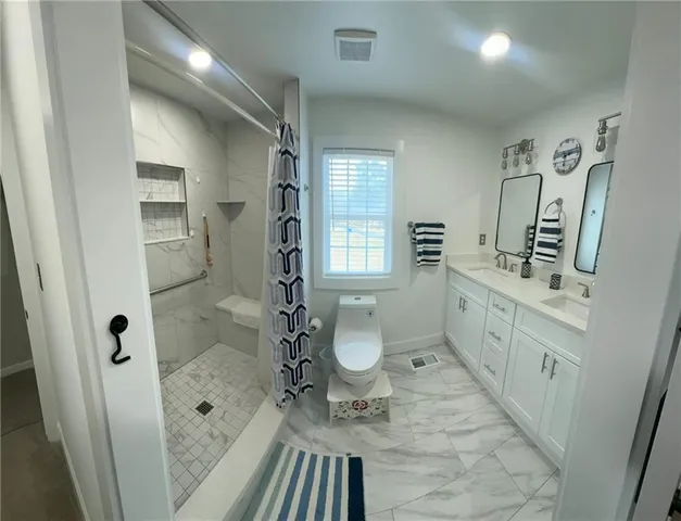 a room with storage and utility