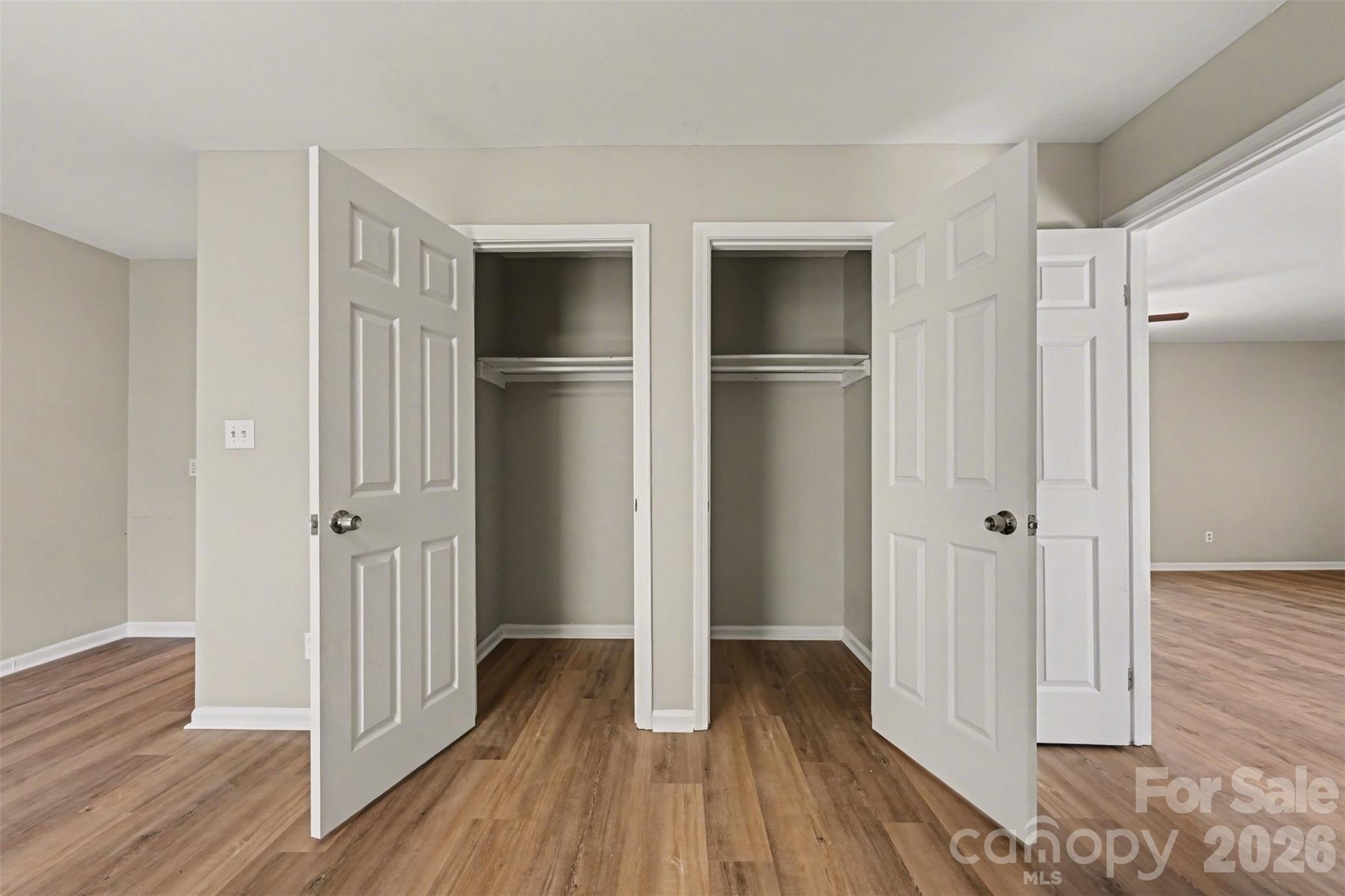 270-272 Spring Street Southwest Concord, NC 28025 - Photo 20 of 26 a view of hallway with wooden floor