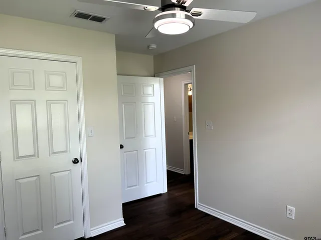 wooden floor in an empty room