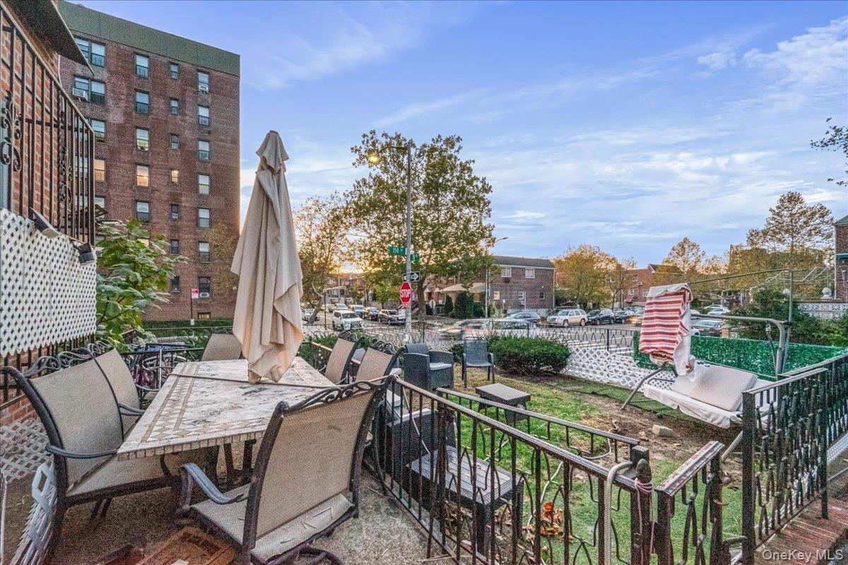 150-02 78th Road Queens, NY 11367 - Photo 4 of 23 a view of balcony with furniture