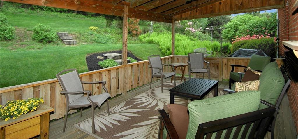 508 Sleepy Hollow Road Pittsburgh, PA 15228 - Photo 23 of 25 Deck - Private, covered, new paddle fan.
