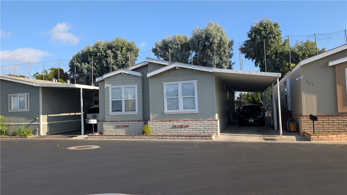 a view of street with large building