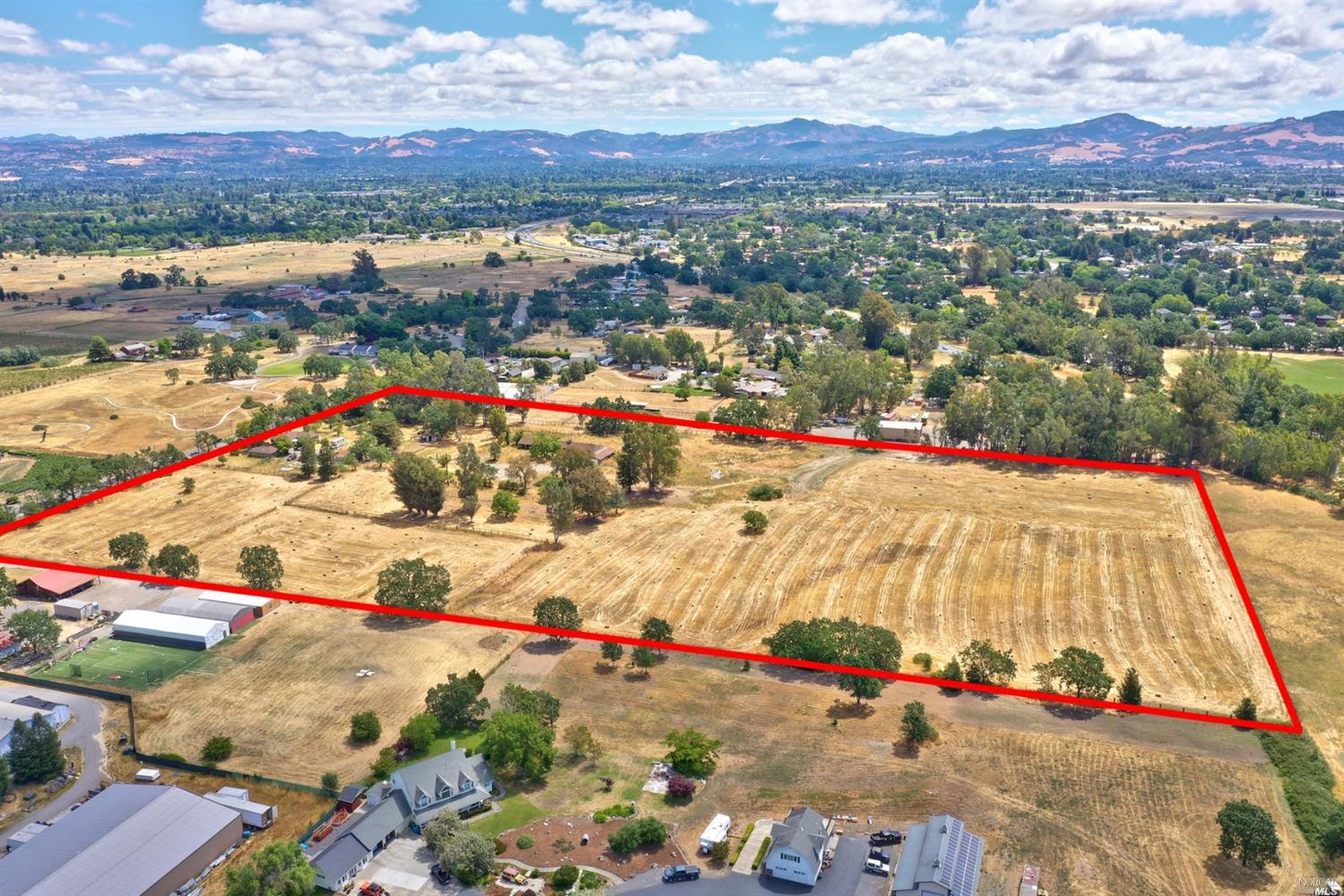 4660 Occidental Road Santa Rosa, CA 95401 - Photo 1 of 1 an aerial view of residential houses with outdoor space