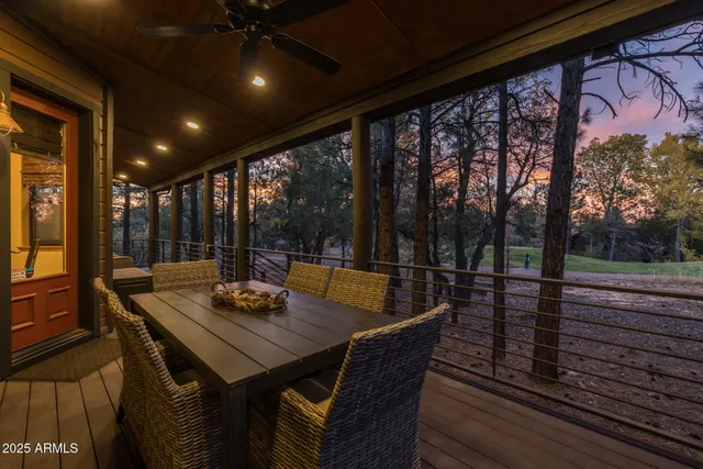 a view of a lake with mountains in the background