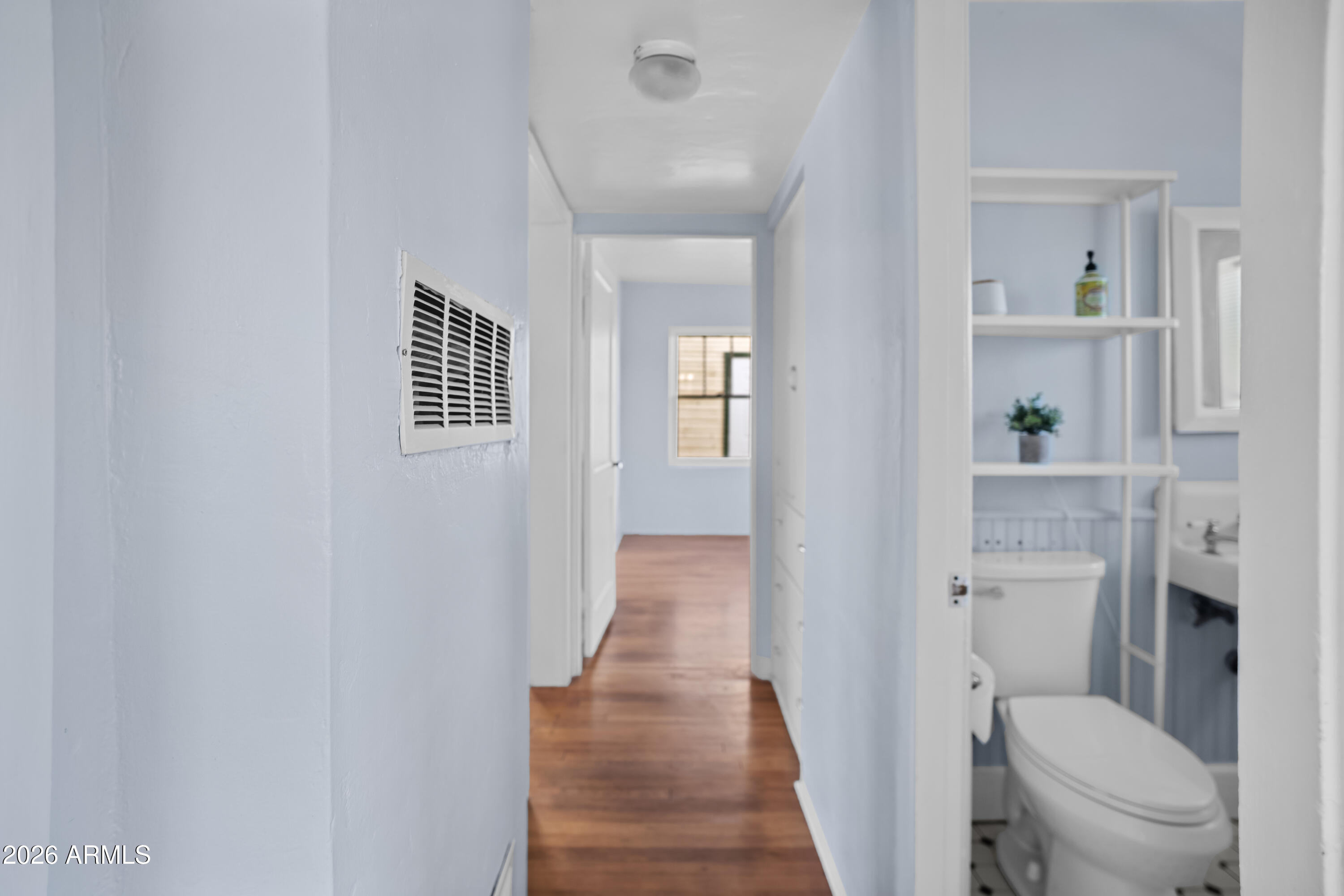 505 North Robson Mesa, AZ 85201 - Photo 16 of 27 a bathroom with a toilet and a shower