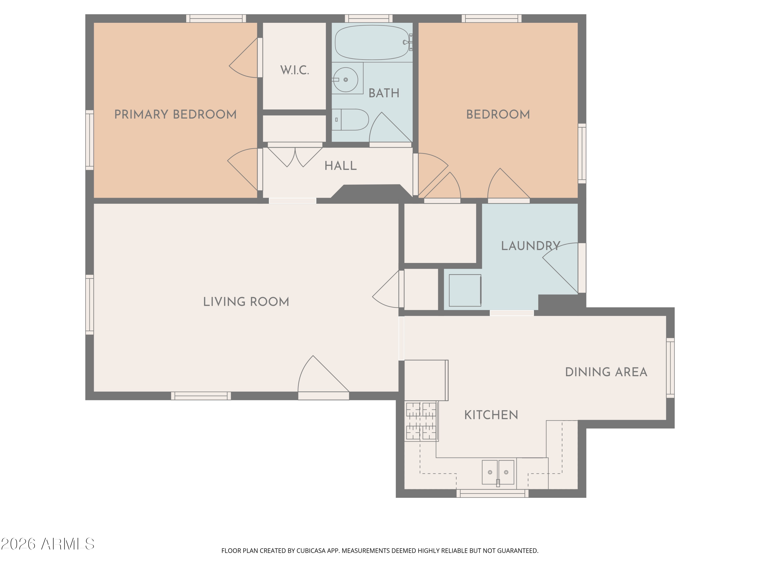 505 North Robson Mesa, AZ 85201 - Photo 27 of 27 a picture of a floor plan