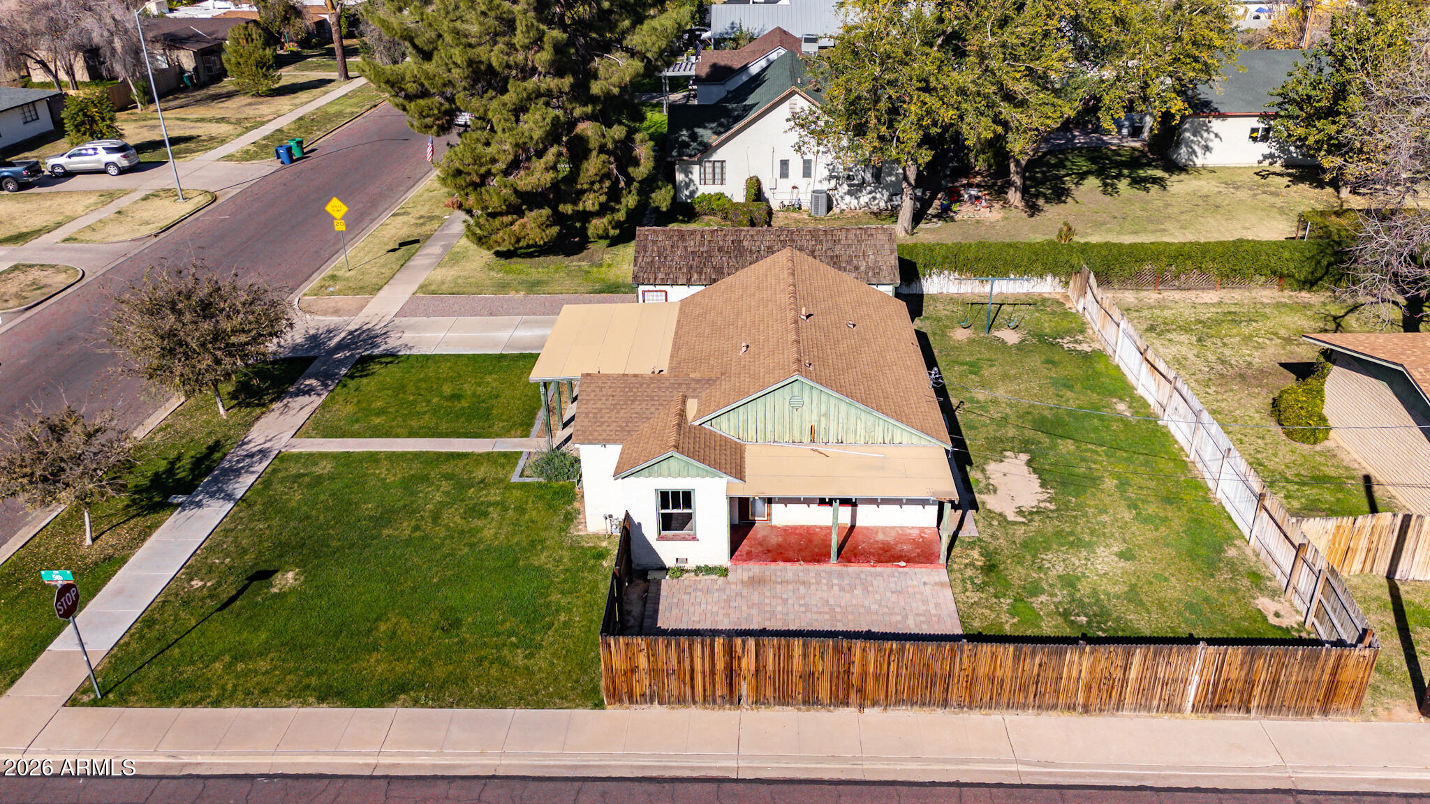 505 North Robson Mesa, AZ 85201 - Photo 23 of 27 a view of a swimming pool with a patio