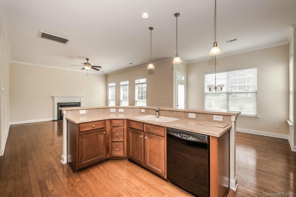 312 Miners Cove Way Fort Mill, SC 29708 - Photo 7 of 24 a kitchen with a stove sink and cabinets