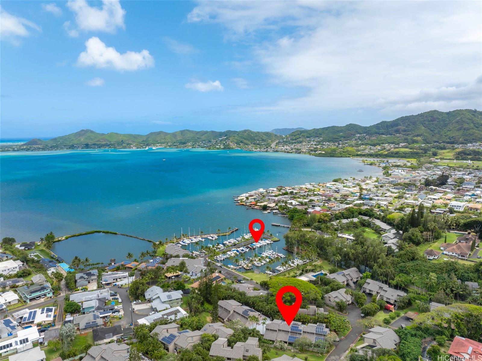 45-995 Wailele Road, Unit 55 Kaneohe, HI 96744 - Photo 22 of 24 a view of a lake with a mountain view