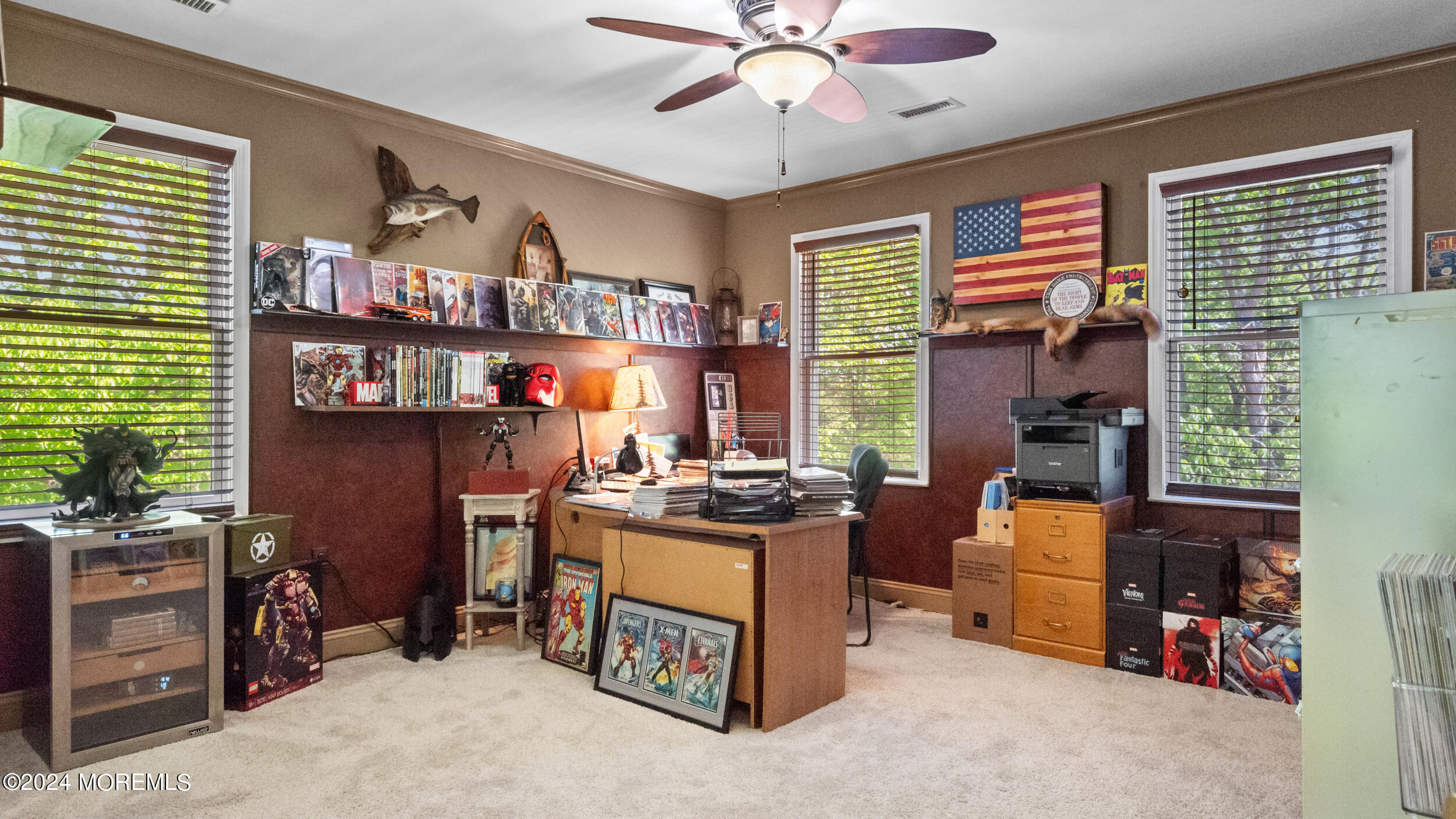 55 Tower Road Cream Ridge, NJ 08514 - Photo 30 of 47 a view of a workspace with furniture and a window