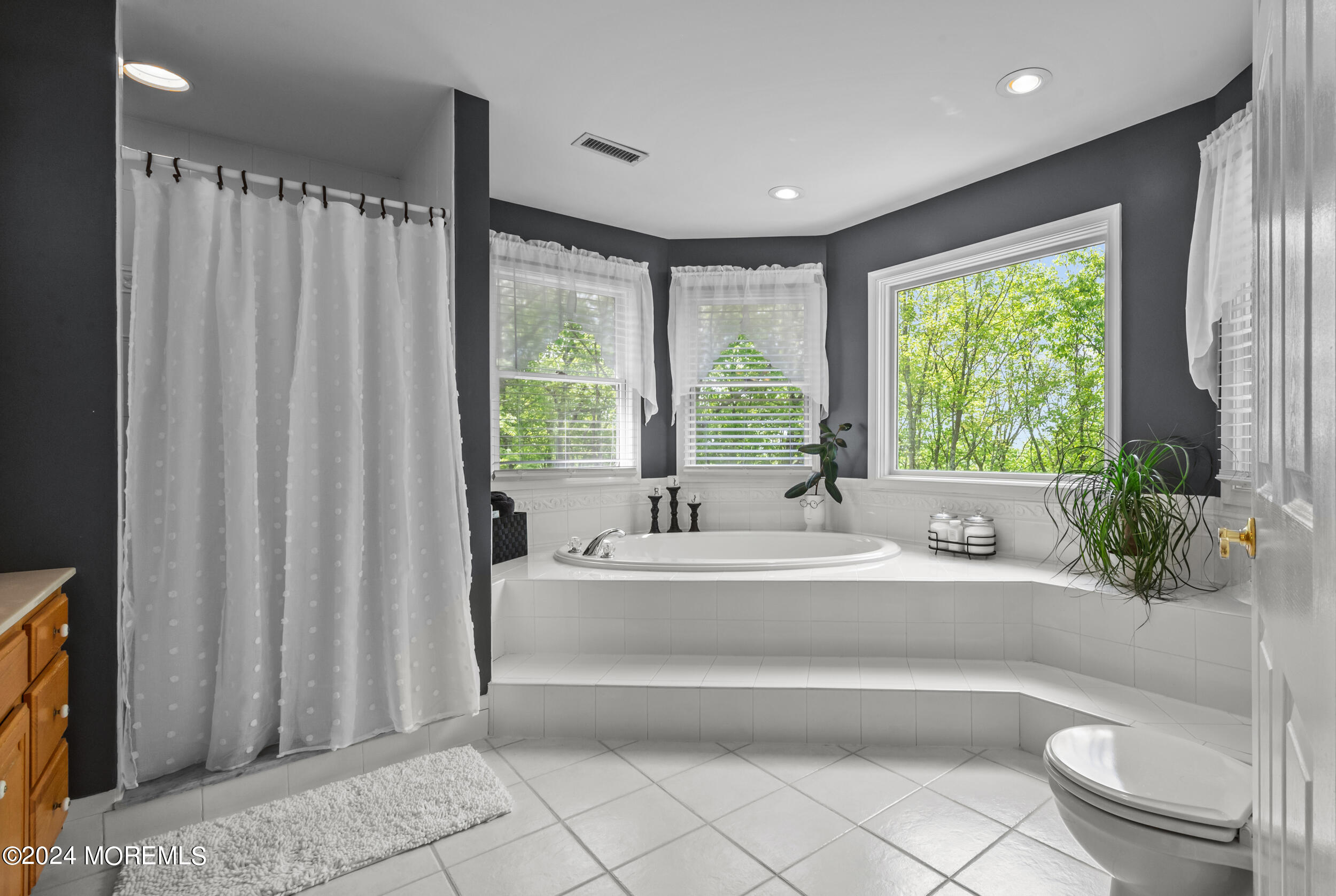 55 Tower Road Cream Ridge, NJ 08514 - Photo 35 of 47 a spacious bathroom with a bathtub and shower