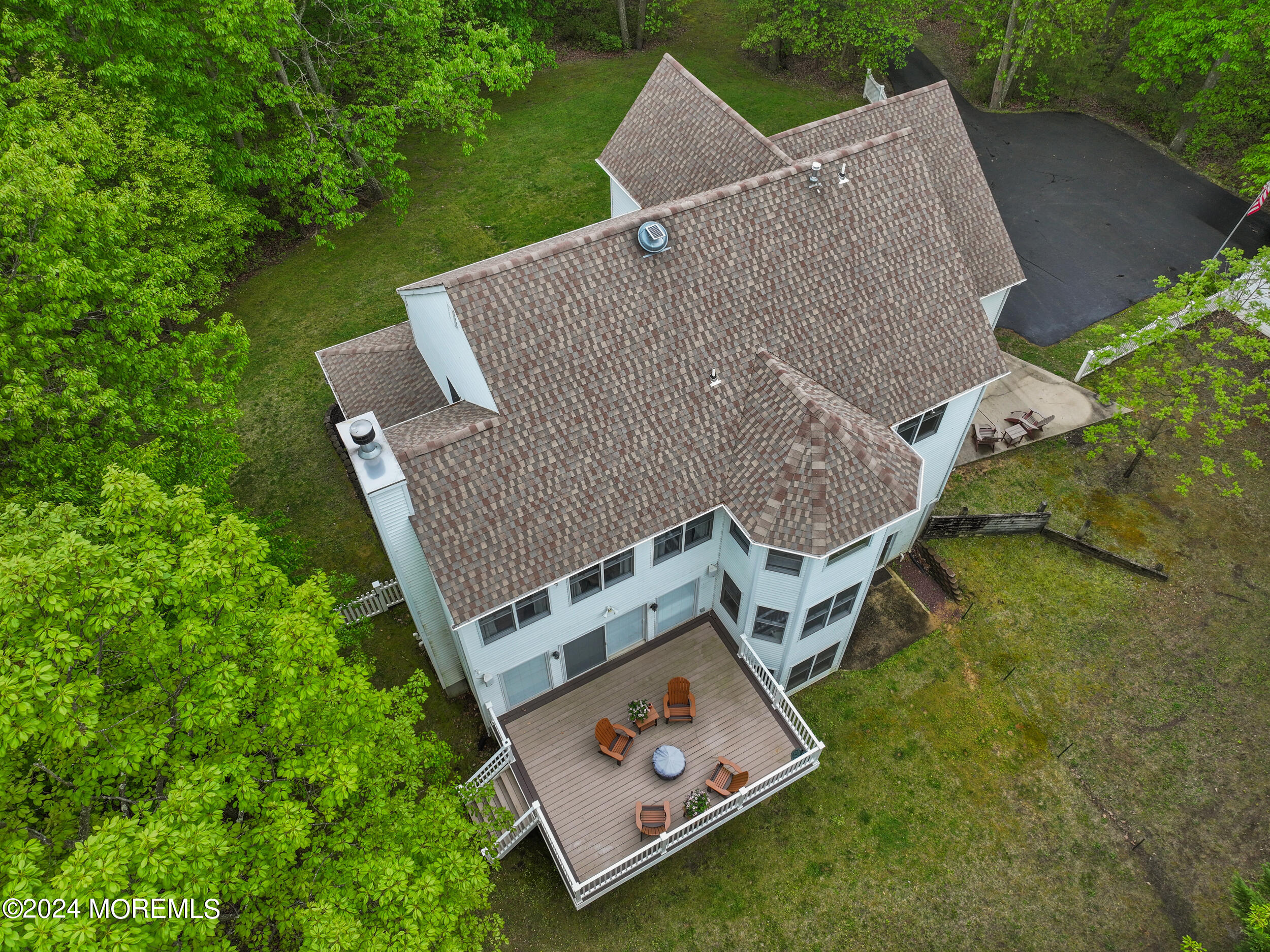 55 Tower Road Cream Ridge, NJ 08514 - Photo 44 of 47 an aerial view of a house with garden space and street view