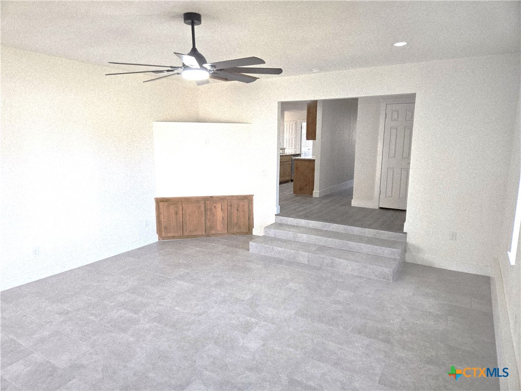 132 County Road 4765 Kempner, TX 76539 - Photo 12 of 36 a view of a room with a cabinet and chandelier