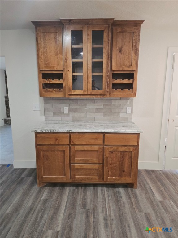 132 County Road 4765 Kempner, TX 76539 - Photo 18 of 29 a view of kitchen with wooden floor and cabinets