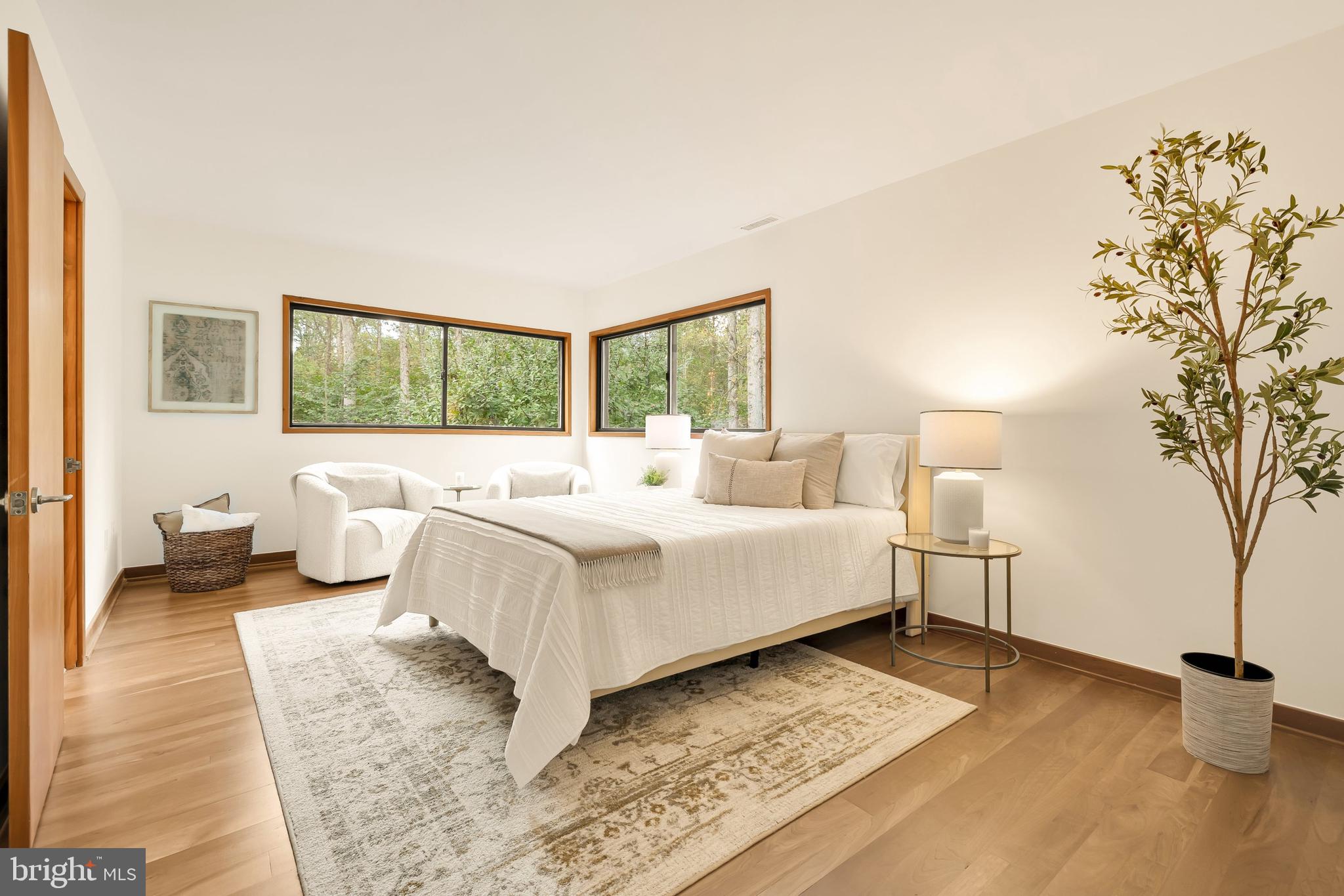 249 Springvale Road Great Falls, VA 22066 - Photo 22 of 49 a bedroom with a bed and a couch