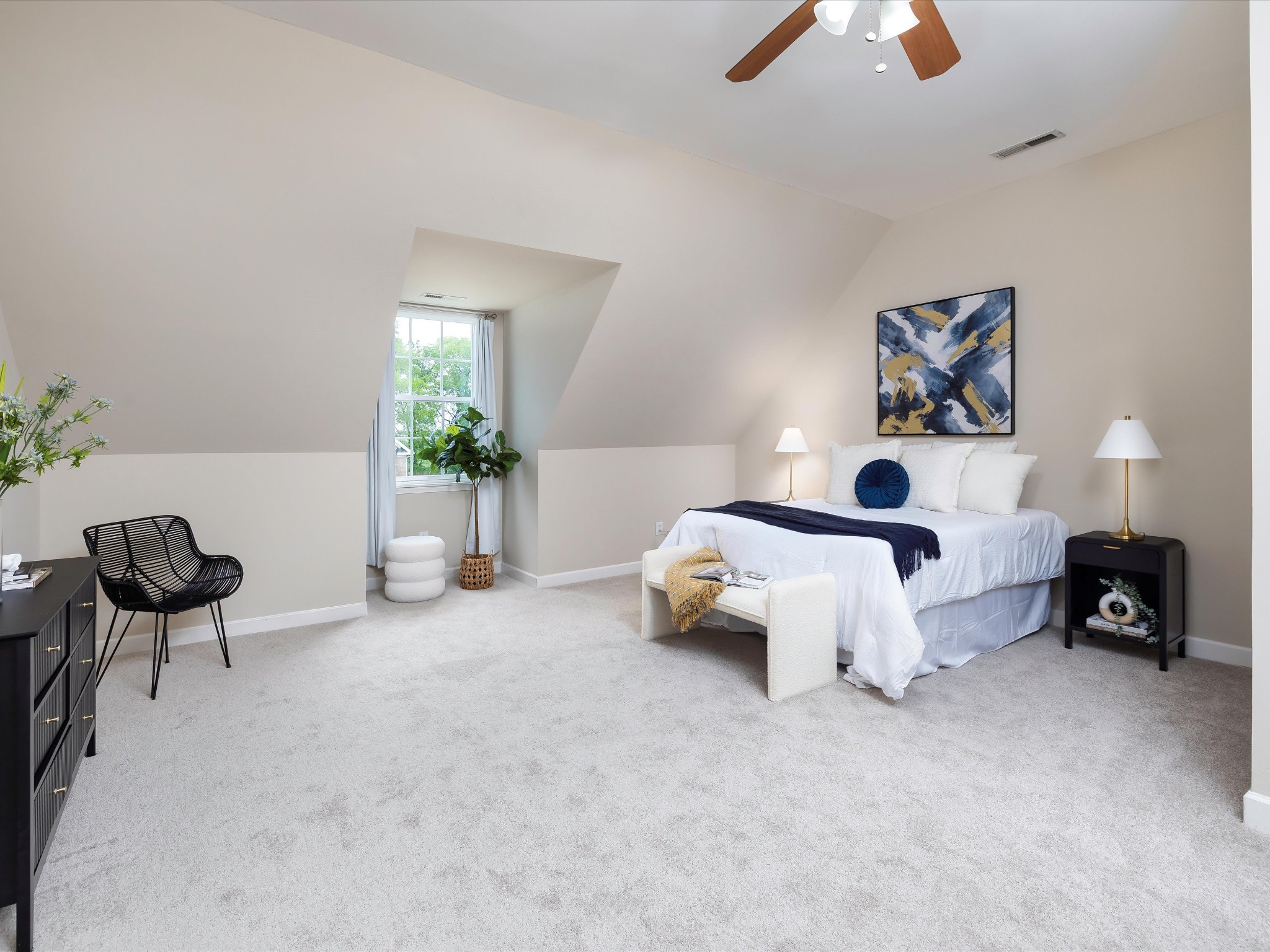 1007 Persimmon Drive Spring Hill, TN 37174 - Photo 25 of 44 a bedroom with furniture and a chandelier