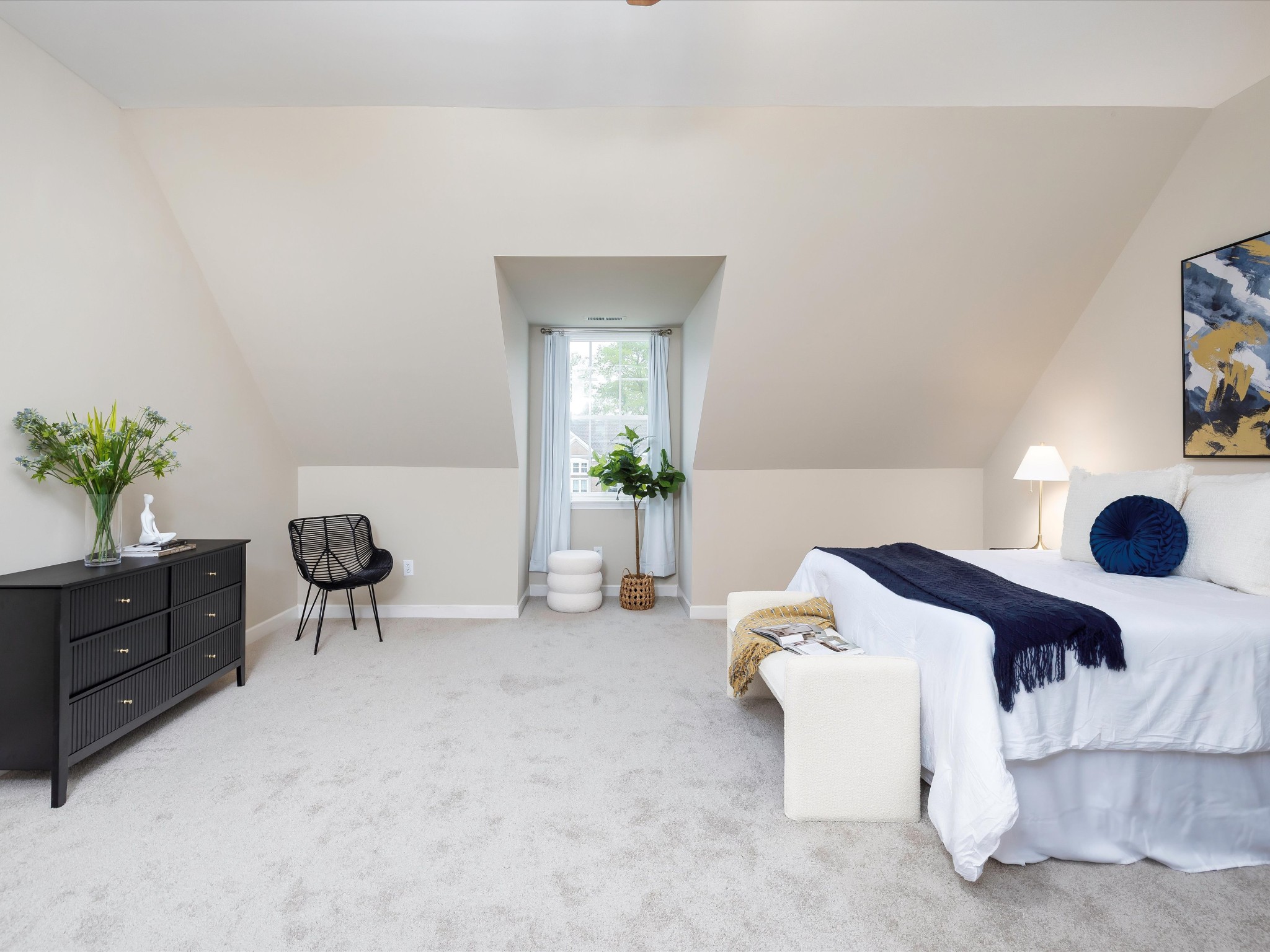 1007 Persimmon Drive Spring Hill, TN 37174 - Photo 26 of 44 a living room with furniture and a potted plant
