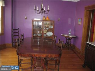 9 Chelten Road Havertown, PA 19083 - Photo 7 of 12 a view of a dining room with furniture and chandelier
