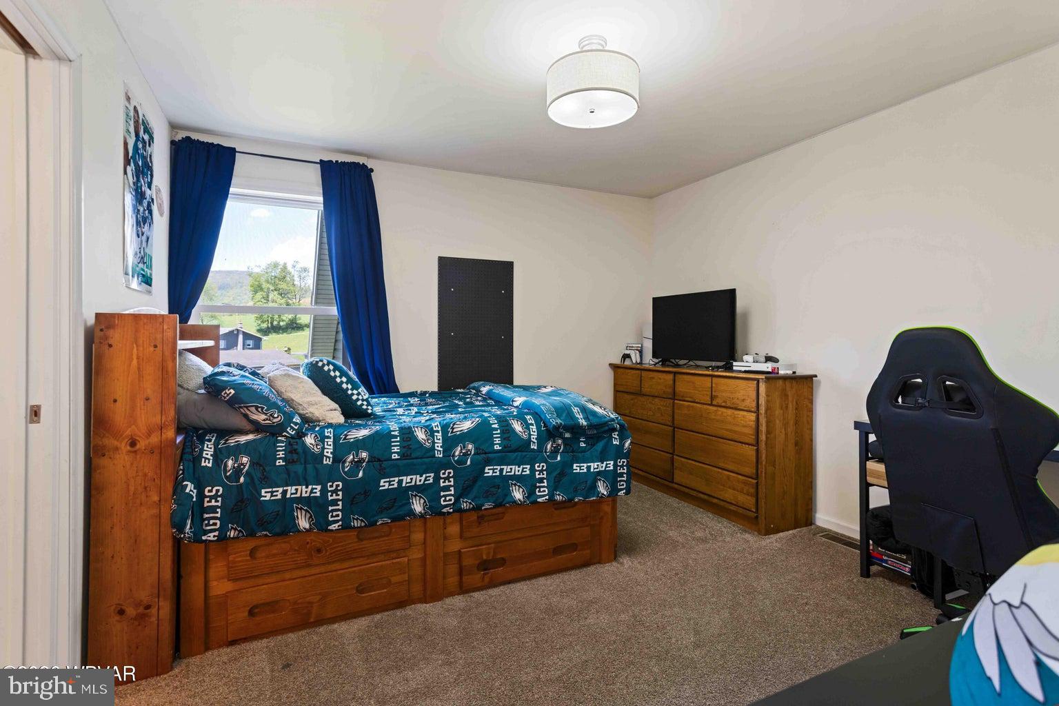 92 Easton Road Trout Run, PA 17771 - Photo 85 of 108 Cozy bedroom with vibrant decor.
