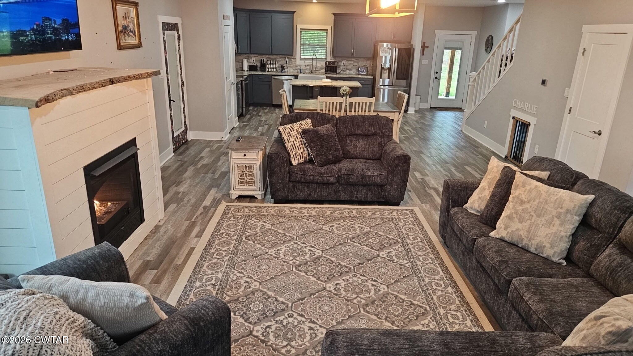 1586 Love Road Bells, TN 38006 - Photo 51 of 61 a living room with furniture and a fireplace