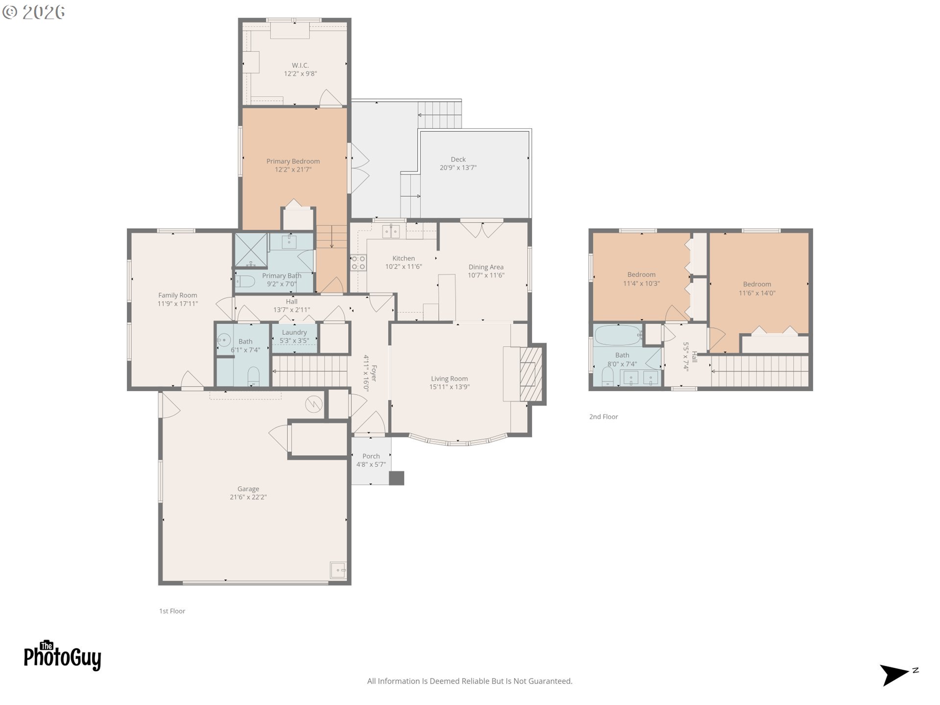 508 Cascade Drive Springfield, OR 97478 - Photo 45 of 45 Floor Plan