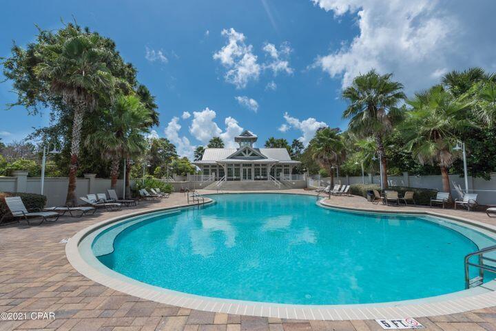 170 Grande Pointe Circle Inlet Beach, FL 32461 - Photo 8 of 89 a view of a swimming pool with an outdoor seating