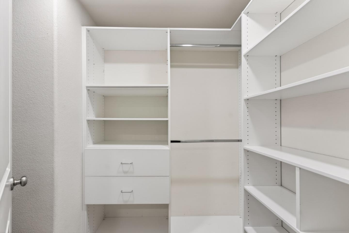 202 Market Street Milpitas, CA 95035 - Photo 19 of 30 a view of an empty walk in closet