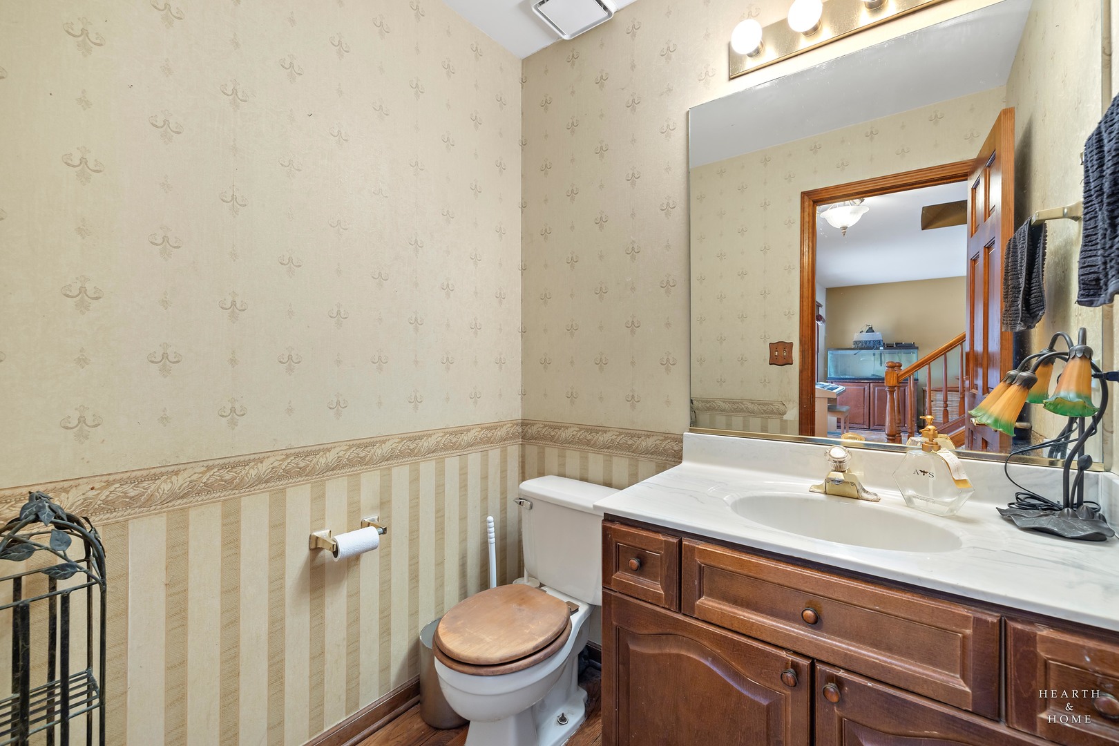 1207 Quail Run Avenue Bolingbrook, IL 60490 - Photo 20 of 48 a bathroom with a sink and a mirror