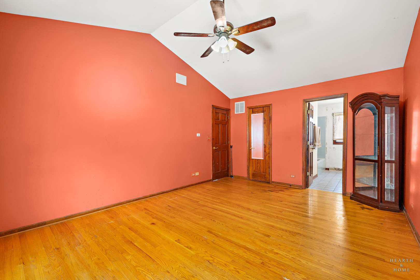 1207 Quail Run Avenue Bolingbrook, IL 60490 - Photo 37 of 48 a view of an empty room with window and wooden floor