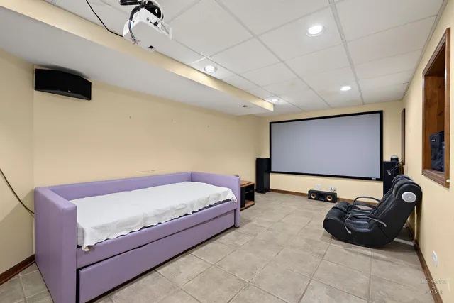 a room with furniture and window