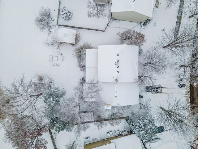 a view of city and mountain