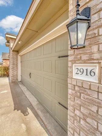 a view of a door of the house